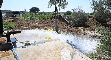 Manisa Gölmarmara'da saniyede 8 litre verimli sondaj