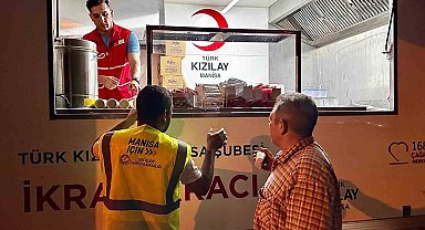 Manisa Türk Kızılay'dan orman ekiplerine destek