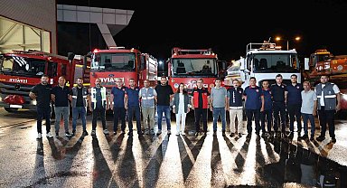 Manisa'daki orman yangınına Sakarya'dan destek