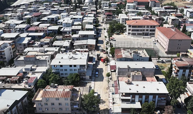 Manisa'da altyapı tamamlandı, üstyapı yenileniyor