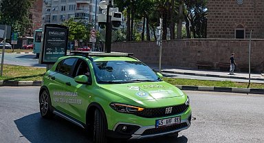 Manisa'da test sürüşü Başkan Dutlulu'dan