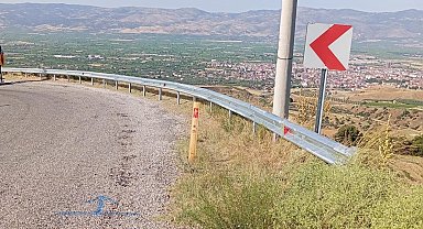 Manisa'da yol güvenliği için otokorkuluk çalışması