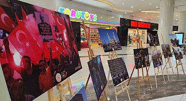 Mardian Mall'da 15 Temmuz'a özel anlamlı sergi