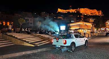 Mardin'de sivrisinek ve haşerelere karşı yoğun ilaçlama