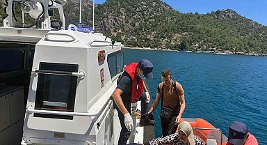 Marmaris'te karada 21 düzensiz göçmen yakalandı