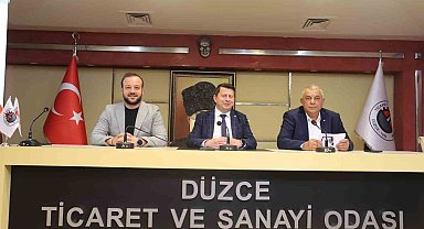 Meclis toplantısında gündem Düzce fuarı