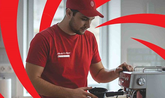 MediaMarkt Türkiye'den evde otomatik kahve makinesi bakım hizmeti