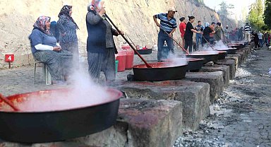 Melikgazi'de salçalar kaynamaya başlıyor