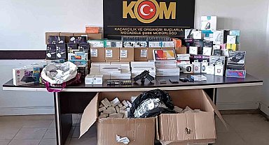 Mersin'de 2 milyon liralık kaçakçılık operasyonu: 12 gözaltı