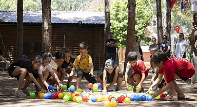 Mersin'de anneler ve çocuklar doğayla buluştu