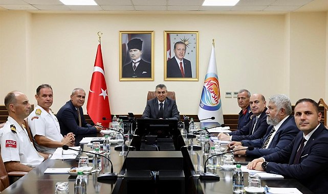 Mersin'de Güvenlik ve Asayiş Değerlendirme Toplantısı yapıldı