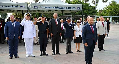 Mersin'de Kıbrıs Barış Harekatı'nın 51. yılı törenle kutlandı