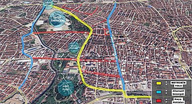Metrobüs hattı projesinin ardından sürücülere alternatif güzergah bilgilendirmesi