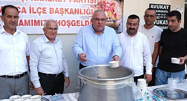 MHP Kumluca'dan aşure ikramı ve birlik mesajı
