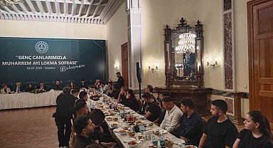 Milli Eğitim Bakanı Yusuf Tekin 'Genç Canlarımızla Muharrem Ayı Lokma Sofrası' programına katıldı