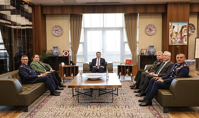 Milli Savunma Bakanlığı Heyetinden Vali Musa Işın'a ziyaret