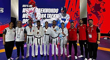 Milli sporculardan 2025 Dünya Para Taekwondo Open Challenge'da 5 madalya