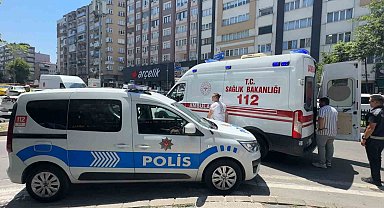 Motosikletle SUV araç çarpıştı