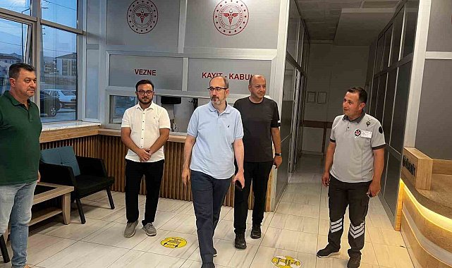 Müdür Öztürk'ten Karamehmet Devlet Hastanesine ziyaret