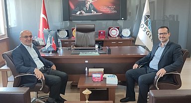 Müftü İmamoğlu'ndan KOSGEB İl Müdürü Kahraman'a hayırlı olsun ziyareti