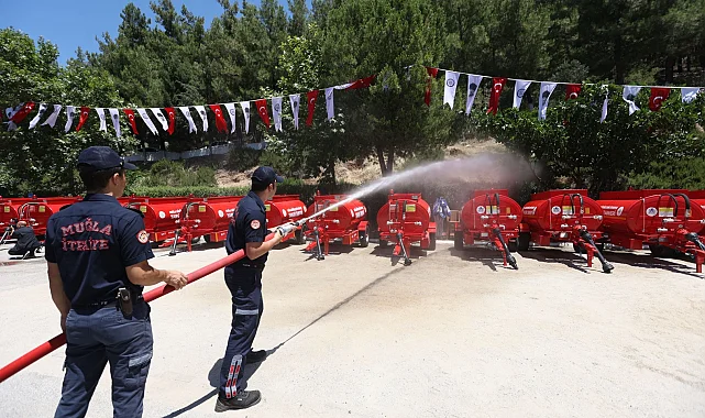 Muğla Büyükşehir yangın filosunu güçlendirdi