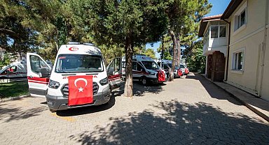 Muğla'ya 4 yeni ambulans tahsis edildi