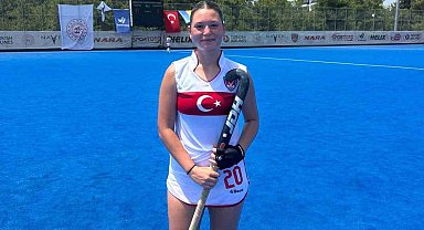 Muğlalı sporcu A Milli Takım'da ilk maçına çıktı