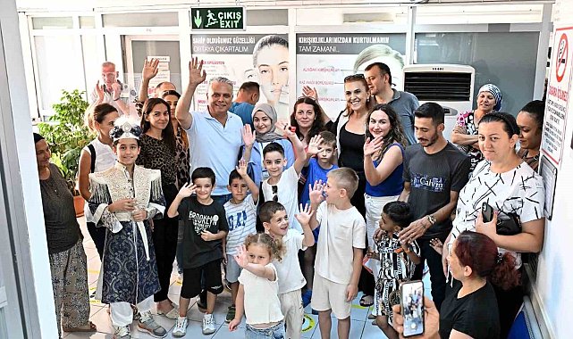 Muratpaşa'da sünnet olan çocuklar şölene hazırlanıyor