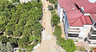 Nazilli Belediyesi bozuk yolları bakıma aldı