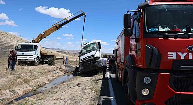 Nevşehir'de beton mikseri devrildi: 1 yaralı