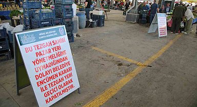 Niğde'de pazar yerlerinde kurala uymayan tezgahlar kapatılıyor