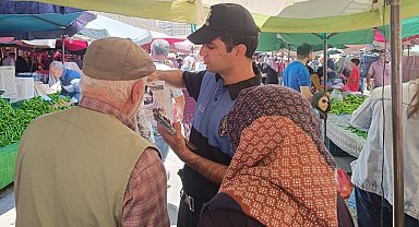 Niğde'de polis vatandaşları dolandırıcılık ve hırsızlık konularında bilgilendirdi