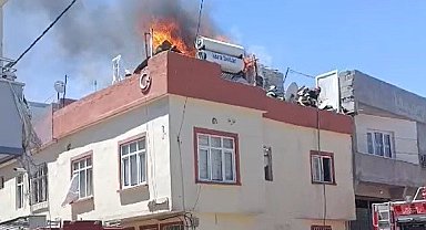 Nizip'te odunluk yangını paniğe neden oldu