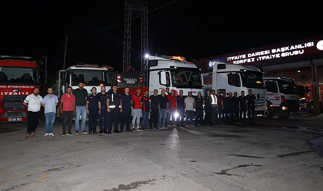 Önce Sakarya, şimdi Manisa... Kocaeli ekipleri yangınlara karşı tek vücut