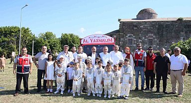 Ordu'nun sakin şehrinde 46 çocuk için toplu sünnet töreni