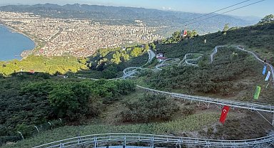 Ordu'da dağ kızağı ve sosyal tesisleri açıldı