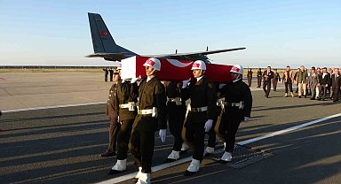 Ordulu şehidin naaşı memleketine getirildi