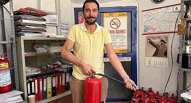 Orman yangınlarından sonra yangın tüplerine talep arttı