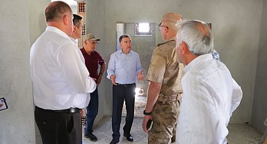 Ortaçımağıl ve Aşağıçımağıl köylerinde yapımı devam eden ve yapılması planlanan köy konağı çalışmaları incelendi