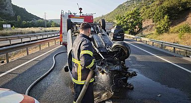Osmangazi Tüneli çıkışında trafik kazası: 4 yaralı