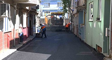 Osmangazi'nin yollarında yoğun asfalt mesaisi