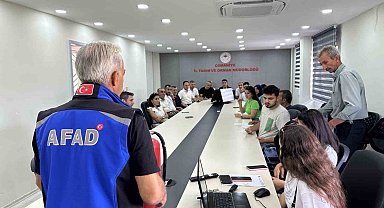 Osmaniye İl Tarım ve Orman Müdürlüğü personeline yangın eğitimi verildi