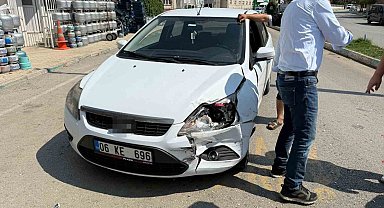 Osmaniye'de otomobiller çarpıştı: 1 yaralı