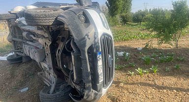 Otomobil ile kamyon çarpıştı: 1 yaralı