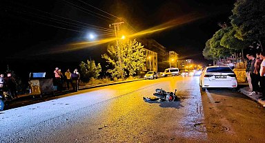 Otomobil ve motosiklet çarpıştı: 1 ölü