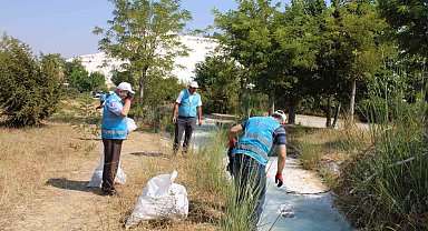 Pamukkale denetimli serbestlik yükümlüleri tarafından temizlendi