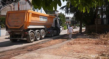 Pancarlı'da yollar yenileniyor