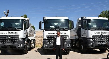 Patnos Belediyesi araç filosunu güçlendiriyor