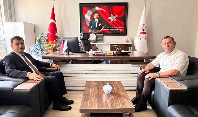 Patnos Kaymakamı Burak Dertlioğlu'ndan kurum ziyaretleri