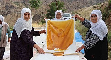 Pekmez ocakları bu kez pestil için yandı